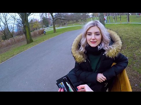 ❤️ Norij svešinieka karstu spermu par naudu - blowjob in the park by Eva Elfie ❤❌ Kvalitatīvs porno pie mums ❌